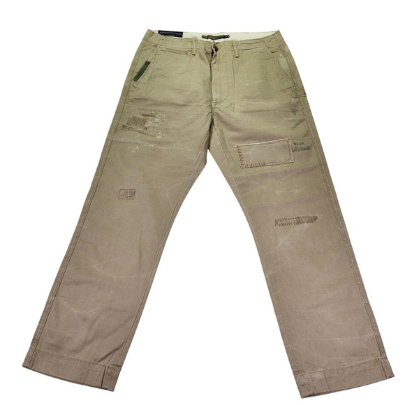 Polo Ralph Lauren Other - Polo Ralph Lauren Bedford Paint-Splatter Pants 32x30 (Actual‎ Inseam 27") NWT